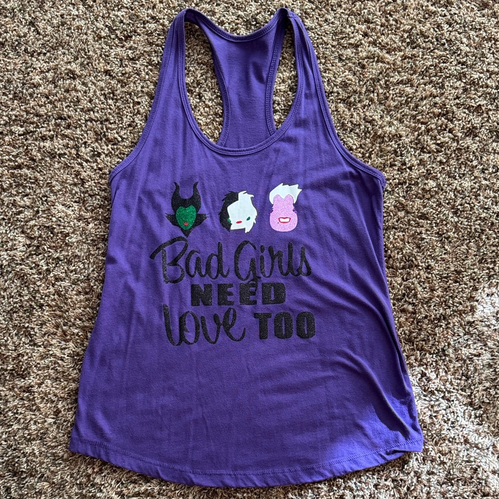Next Level Apparel Purple Tank Top